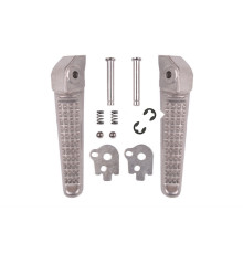 Biketec parts комплект підніжки пасажира в зборі з кріпленнями HONDA cb 400 '93-98, cbr 250 '87-97, cbr 900 '93-99, cbr 929 '00-01, cbr 954 '02-03, vtr 1000 '97-05, cbr 600 '91-02, vfr 750/800 '90-10, cbr 1100xx '96-05, cb 1300 '03-17 колір sr