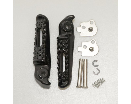 Biketec parts комплект підніжок (підставки для ніг) в комплекті з кріпленнями HONDA cbr 600rr / cbr 1000rr '03-14 колір чорний