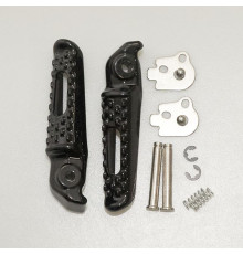 Biketec parts комплект підніжок (підставки для ніг) в комплекті з кріпленнями HONDA cbr 600rr / cbr 1000rr '03-14 колір чорний