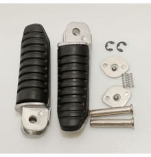 Biketec parts комплект підніжок пасажира (підніжки) в комплекті з кріпленнями suzuki gsf/gsx 400 '91-97, gsf 600/1200 '96-00, gsxr 1100 '89-98, gsx 750f '93-05, rf 600/900 '93-98, (оригінальна заміна)