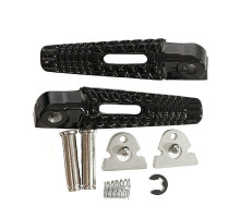 Biketec parts комплект підніжок (підставки для ніг) в комплекті з кріпленнями suzuki gsxr 600/750 '06-14, gsxr 1000 '05-14, b-king '08-13 колір чорний
