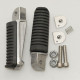 Biketec parts комплект підніжок пасажира (підніжки) в комплекті з кріпленнями YAMAHA fjr 1300 '01-19, fz1 '06-15, fz6 '04-15, xj6 '09-16, xjr 1200/1300 '94-18, (оригінальна заміна)