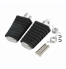 Biketec parts комплект підніжок для пасажирів (підніжки) в комплекті з кріпленнями YAMAHA xvs 650, xv 535, v-max 1200, xv 750/920/1100 all ballsх років випуску (оригінальна заміна)