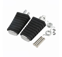 Biketec parts комплект підніжок для пасажирів (підніжки) в комплекті з кріпленнями YAMAHA xvs 650, xv 535, v-max 1200, xv 750/920/1100 all ballsх років випуску (оригінальна заміна)