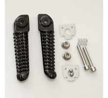 Biketec parts комплект підніжок (підставки для ніг) в комплекті з кріпленнями YAMAHA yzf r1 '02-11, yzf r6 '03-11 колір чорний