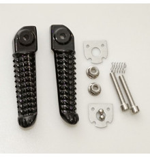 Biketec parts комплект підніжок (підставки для ніг) в комплекті з кріпленнями YAMAHA yzf r1 '02-11, yzf r6 '03-11 колір чорний