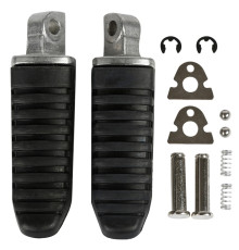 Biketec parts комплект пасажирських підніжок (підставки для ніг) suzuki gsx 1300r hayabusa '08-12, gsx 650 '08-12, gsx 1400 '02-08, gsf 1200 bandit '95-06, dl 650/1000 '02-19, (оригінальна заміна)