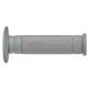 Ariete off road grips dirt zone grip soft (yamaha tenere 700) (135 мм) з отвором колір світло-сірий