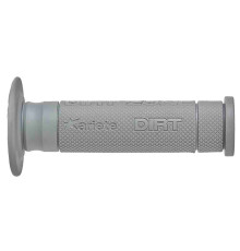 Ariete off road grips dirt zone grip soft (yamaha tenere 700) (135 мм) з отвором колір світло-сірий