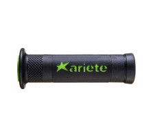 Манжети ariete road ariram з отвором (120 мм) колір чорний зелений (12)