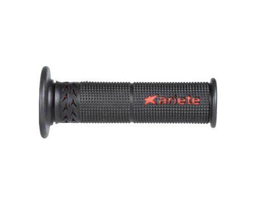 Ariete road soft estoril (120 мм) з отворами, колір чорно-червоний (12)