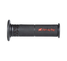 Ariete road soft estoril (120 мм) з отворами, колір чорно-червоний (12)
