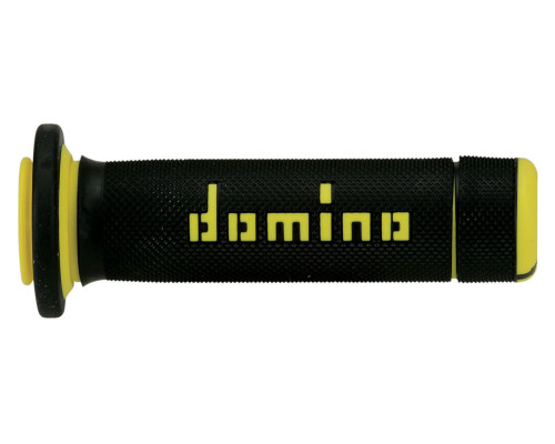 Двокомпонентні ручки для квадроциклів domino чорні/жовті