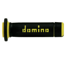 Двокомпонентні ручки для квадроциклів domino чорні/жовті