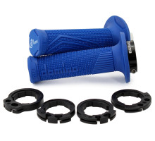 Domino off road d-lock (з адаптерами - ktm, husqvarna, gasgas, HONDA, kawasaki, suzuki, YAMAHA) колір синій
