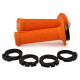 Domino off road d-lock grip (з адаптерами для фаркопів - ktm, husqvarna, gasgas, HONDA, kawasaki, suzuki, YAMAHA) колір помаранчевий