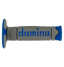 Двокомпонентні рукоятки domino off road сірі/сині