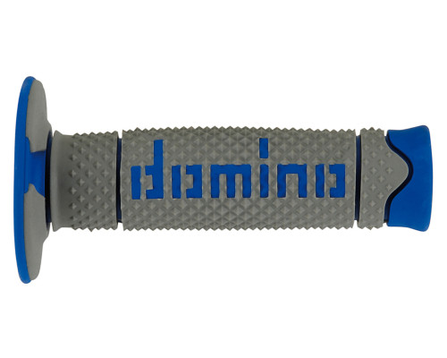Двокомпонентні рукоятки domino off road сірі/сині