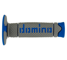 Двокомпонентні рукоятки domino off road сірі/сині