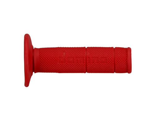 Рукоятки для бездоріжжя domino ultra soft (22+25мм, довжина 120/123м) без розкриття червоні