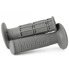 Рукоятки для бездоріжжя domino ultra soft (22+25мм, довжина 120/123м) без розкриття, колір сірий