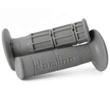 Рукоятки для бездоріжжя domino ultra soft (22+25мм, довжина 120/123м) без розкриття, колір сірий