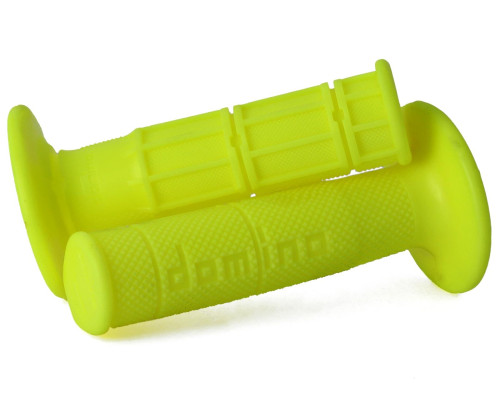 Рукоятки domino off road ultra soft (22+25мм, довжина 120/123м) без розкриття fluo жовті