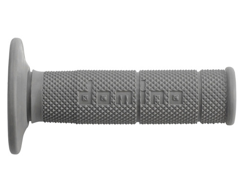 Рукоятки для бездоріжжя domino ultra soft (22+25мм, довжина 120/123мм) без відкривання колір сірий