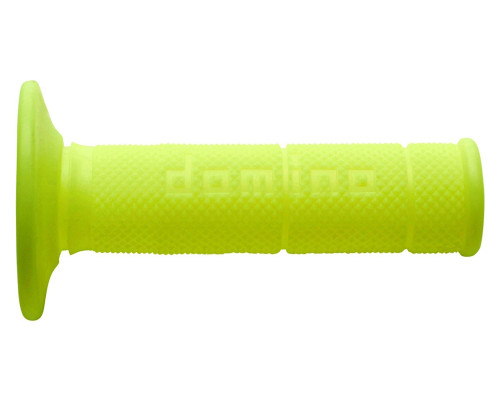 Рукоятки domino off road ultra soft (22+25мм, довжина 120/123мм) без розкриття fluo жовті