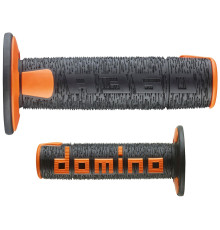Позашляхові ручки domino нові пластинчасті двокомпонентні колір чорний/помаранчевий