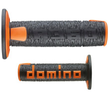 Позашляхові ручки domino нові пластинчасті двокомпонентні колір чорний/помаранчевий