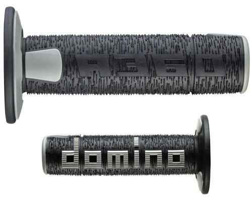 Позашляхові ручки domino нові пластинчасті двокомпонентні колір чорний/сірий