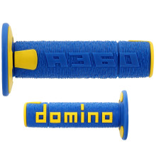 Нові пластинчасті двокомпонентні позашляхові ручки domino синього/жовтого кольору