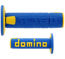 Нові пластинчасті двокомпонентні позашляхові ручки domino синього/жовтого кольору