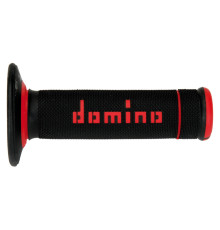 Двокомпонентні рукоятки domino off road x-treme чорні/червоні