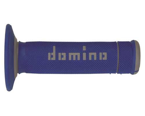 Двокомпонентні рукоятки domino off road x-treme сині/сірі