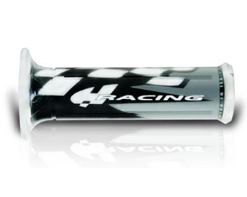 Наручники harri's 01687-hrgr racing (120 мм/22 мм) з отвором колір чорний/сірий/білий (2017)