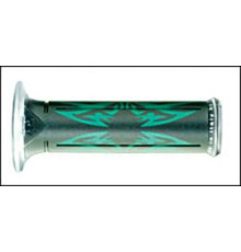 Манжети harri's sale 01684/f-tv (120 мм/22 мм) з отвором колір чорний/зелений