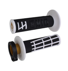 Odi off road emig 2.0 v2 lock-on grip колір чорний білий