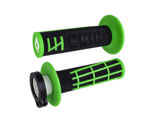 Odi off road emig 2.0 v2 lock-on grip колір чорно-зелений