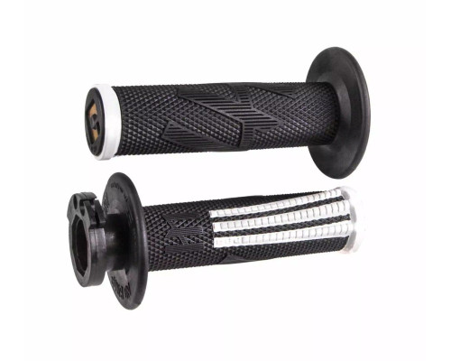 Odi off road emig pro v2 lock-on grip колір чорний білий