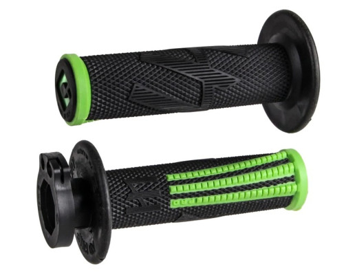 Odi off road emig pro v2 lock-on grip колір чорно-зелений