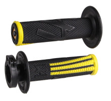 Odi off road emig pro v2 lock-on grip колір чорний жовтий