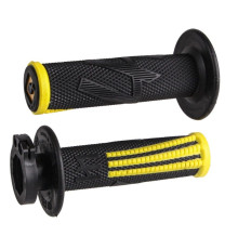 Odi off road emig pro v2 lock-on grip колір чорний жовтий
