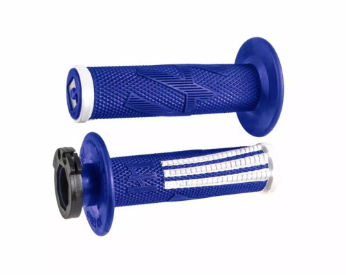 Odi off road emig pro v2 lock-on grip колір синій білий