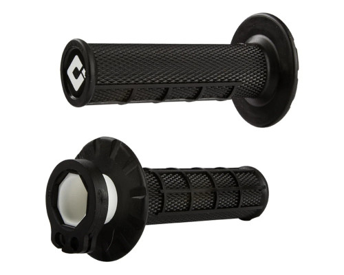 Odi off road half waffle mx v2 lock-on grip колір чорний
