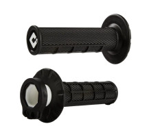 Odi off road half waffle mx v2 lock-on grip колір чорний