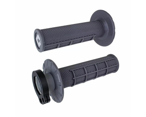 Odi off road half waffle mx v2 lock-on grip графітовий колір
