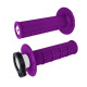 Odi off road half waffle mx v2 lock-on grip колір фіолетовий