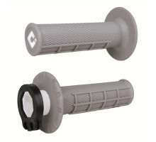 Odi off road half waffle mx v2 lock-on grip колір сірий
